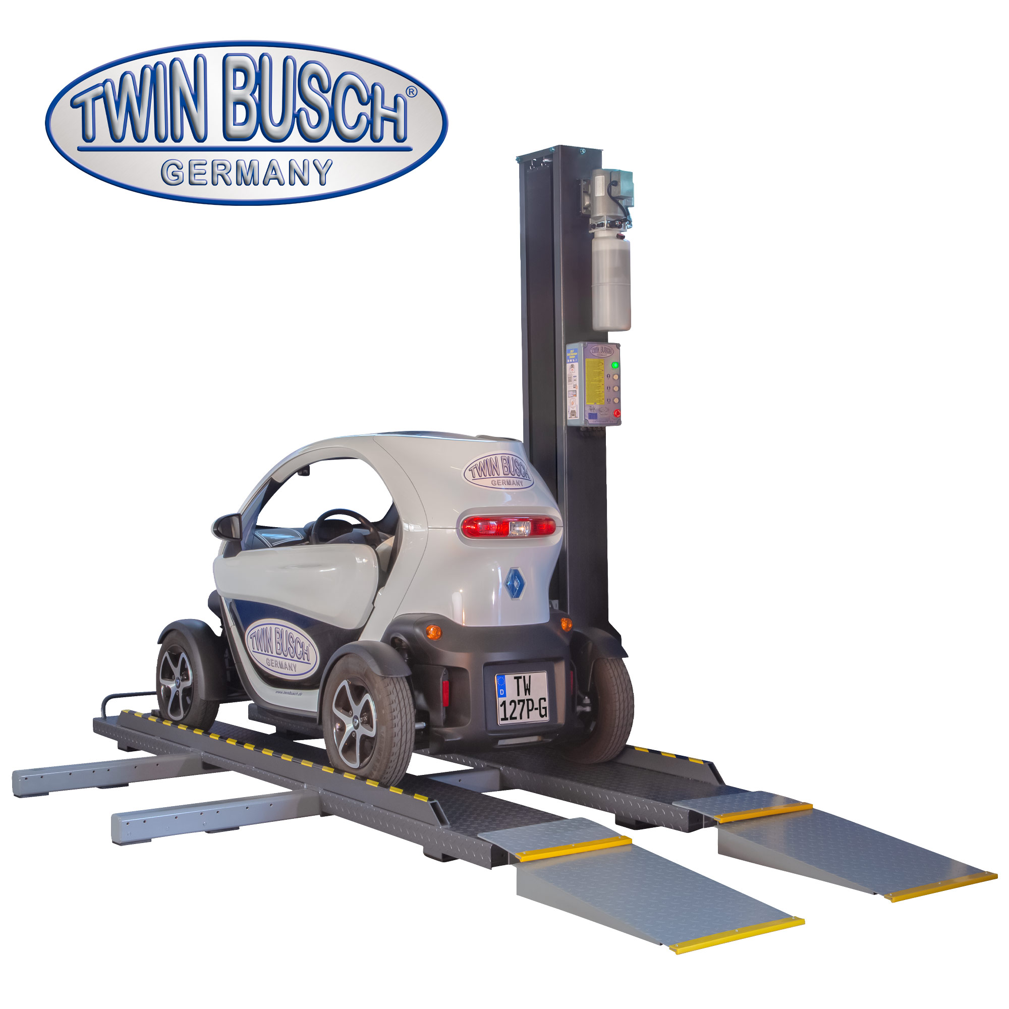 TW127P-230-G: Opslaghefbrug 1 kolom - 2,7 T - GREY-Line - Afbeelding 9