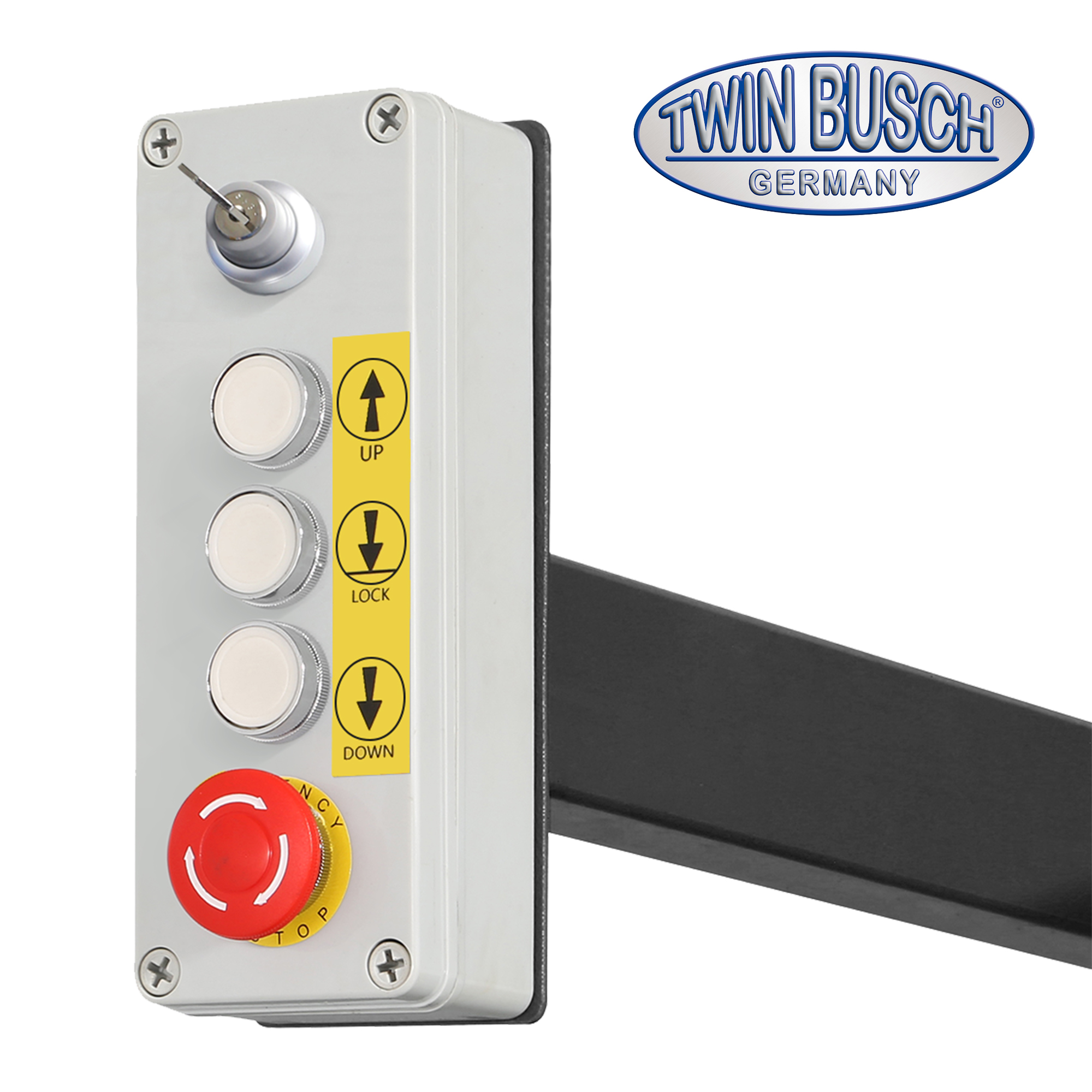 TW227P-230-G: Pont 2 kolom Parking 2,7 T - electromagnétique - GREY-Line - Afbeelding 2