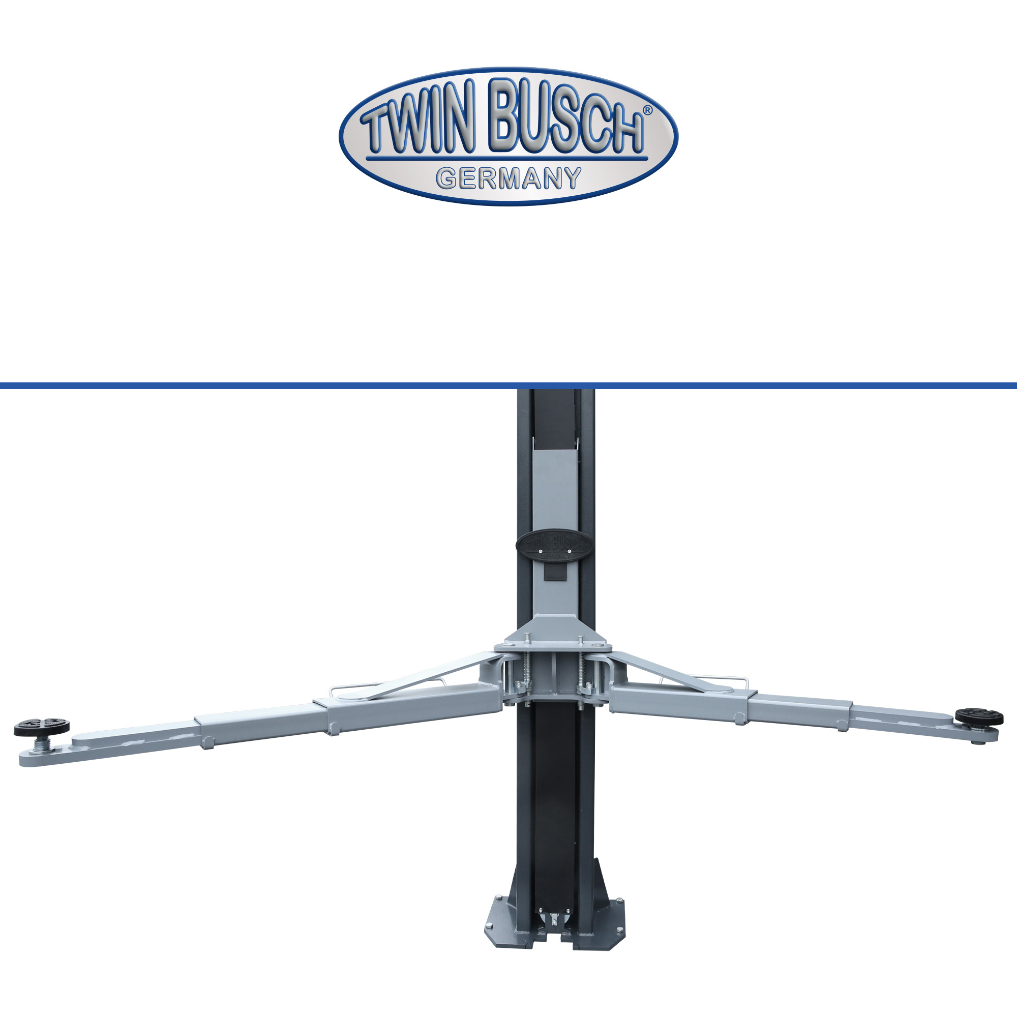 TW242CEB4.3-400-G: 2-koloms hefbrug - zonder bodemplaat - Comfort-Line - Grey-Line - Afbeelding 5