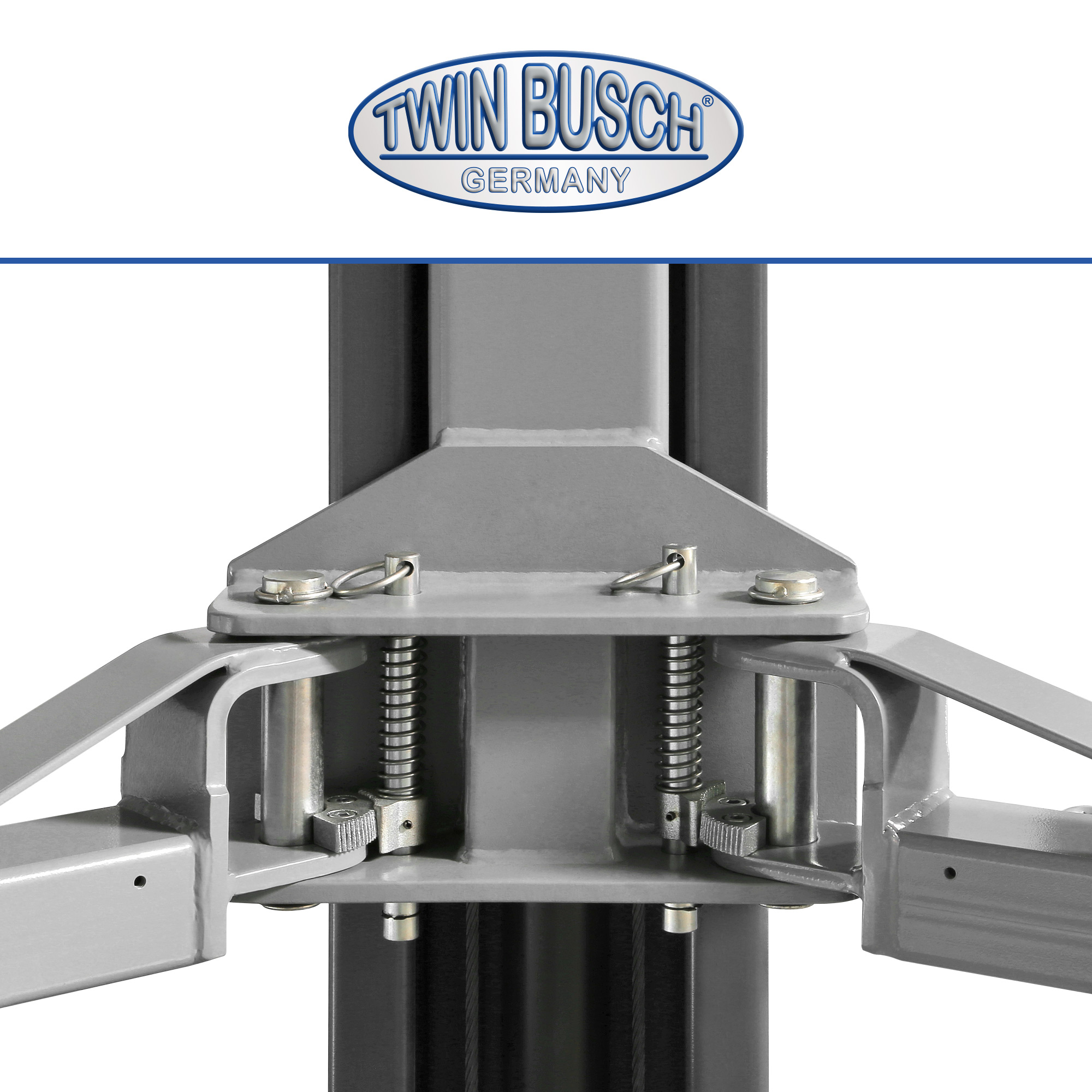 TW242E-230-G: 2-koloms hefbrug Basic-Line 4.2 T - GREY-Line - Afbeelding 2