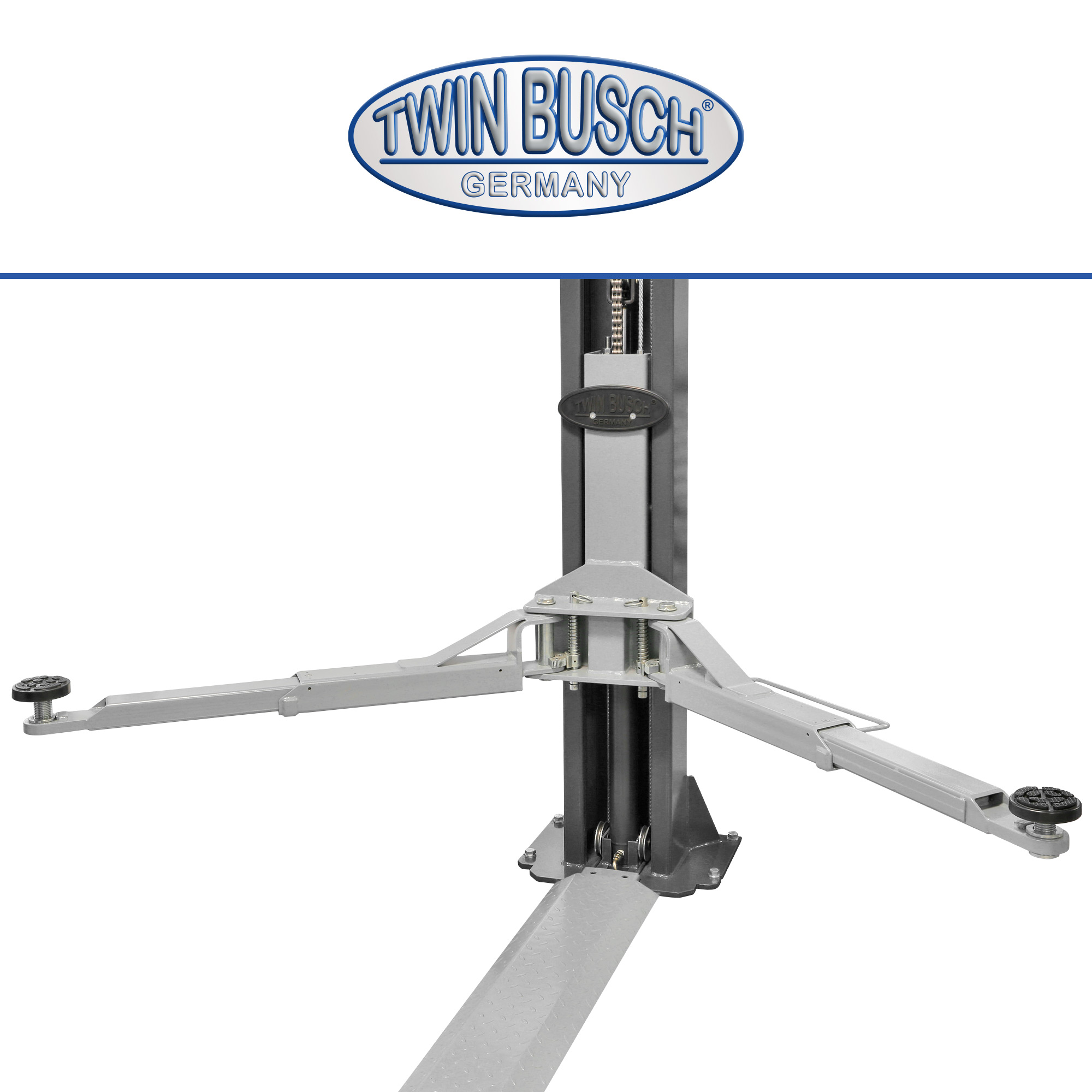 TW242E-230-G: 2-koloms hefbrug Basic-Line 4.2 T - GREY-Line - Afbeelding 7