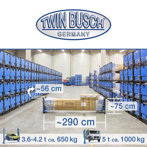 TW242M-230: 2-koloms hefbrug BASIC LINE 4.2 T - Semi automatisch - Afbeelding 13