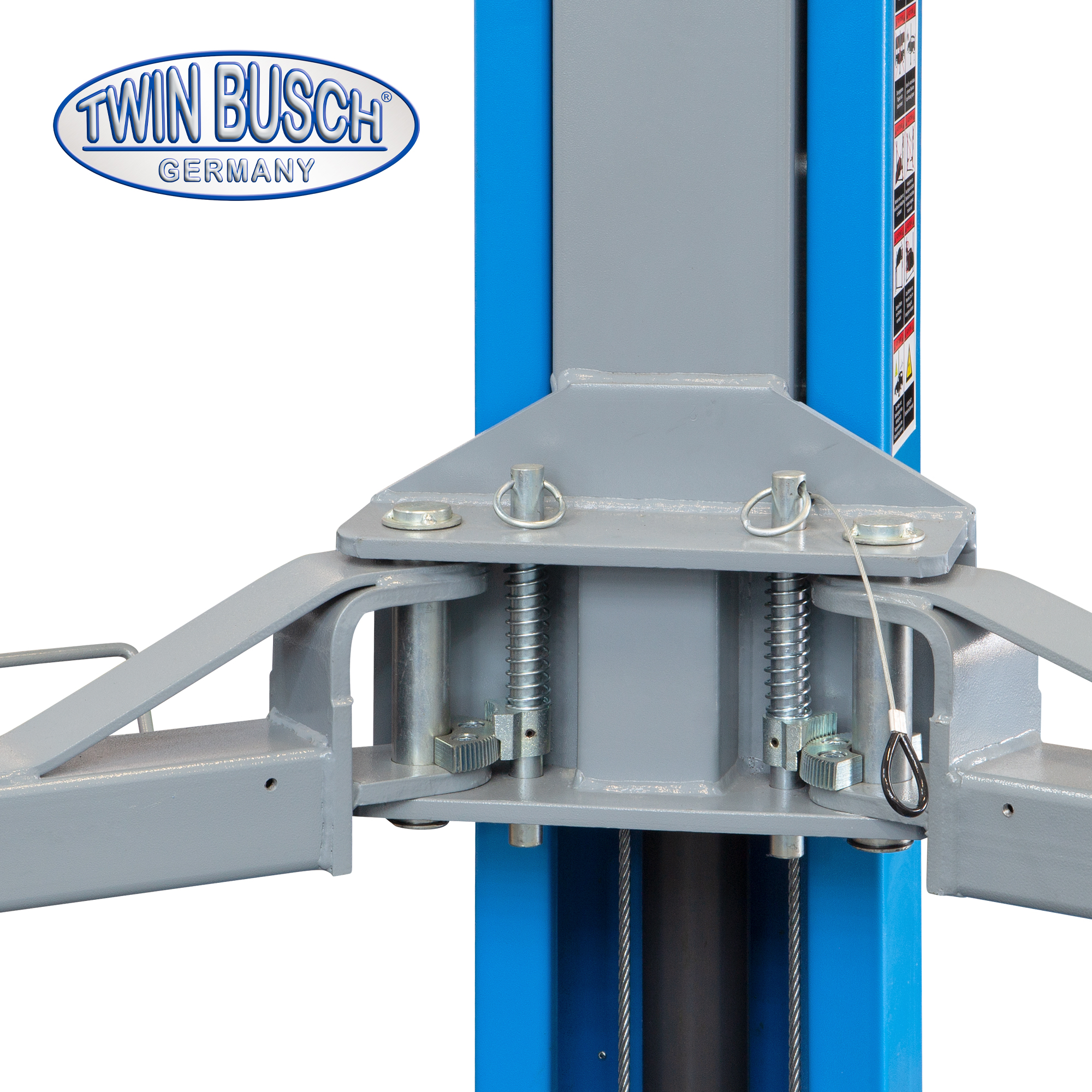 TW242M-230: 2-koloms hefbrug BASIC LINE 4.2 T - Semi automatisch - Afbeelding 3