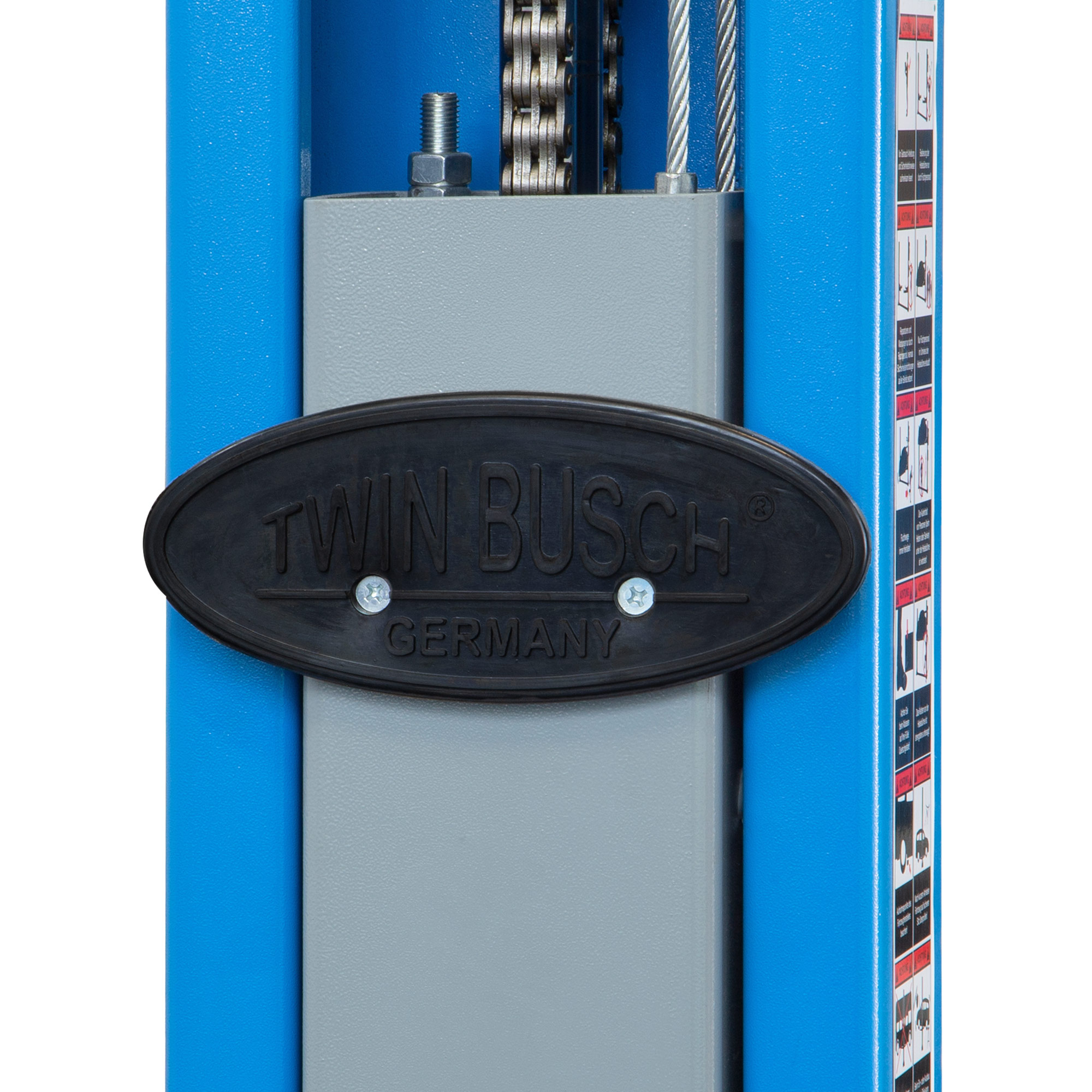 TW242M-230: 2-koloms hefbrug BASIC LINE 4.2 T - Semi automatisch - Afbeelding 5