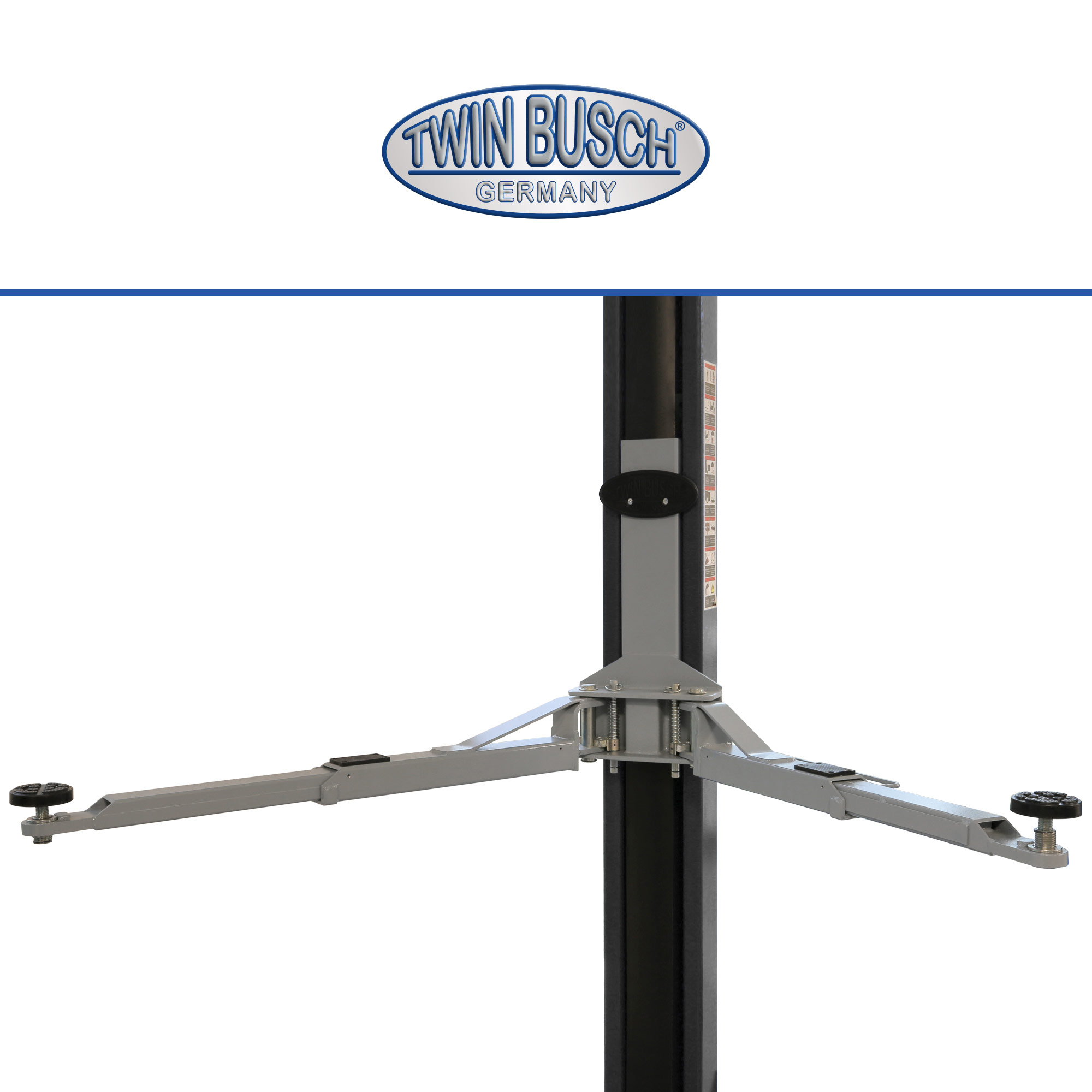 TW242PE-G: 2-koloms hefbrug 4,2 T - Profi-Line - Grey-Line - Afbeelding 7