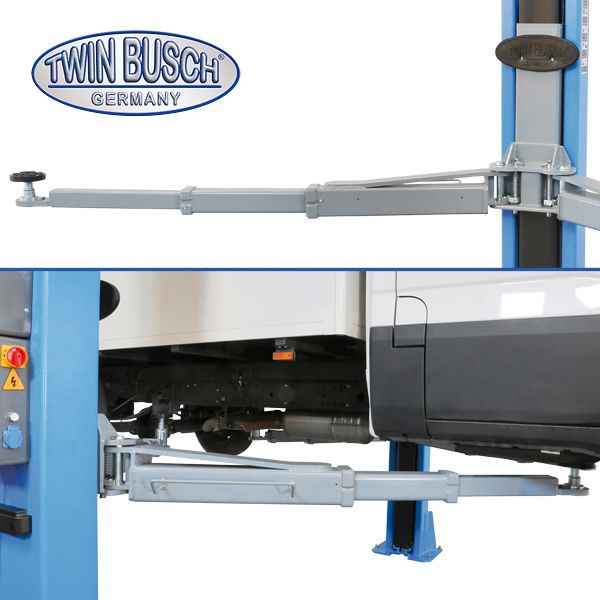 TW260B4.5-400: 2-koloms hefbrug Heavy-Line | zonder bodemplaat 6.0 T - Afbeelding 6