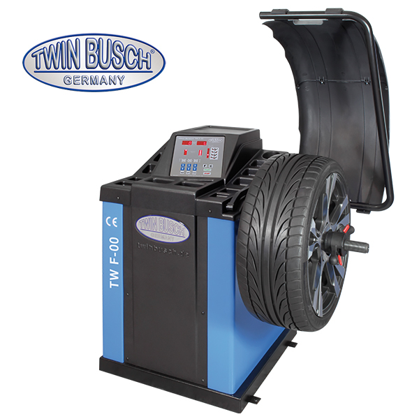 Wielbalanceermachine Twin Busch TWF-00 – Automatisch – VL & lichte bedrijfswagens