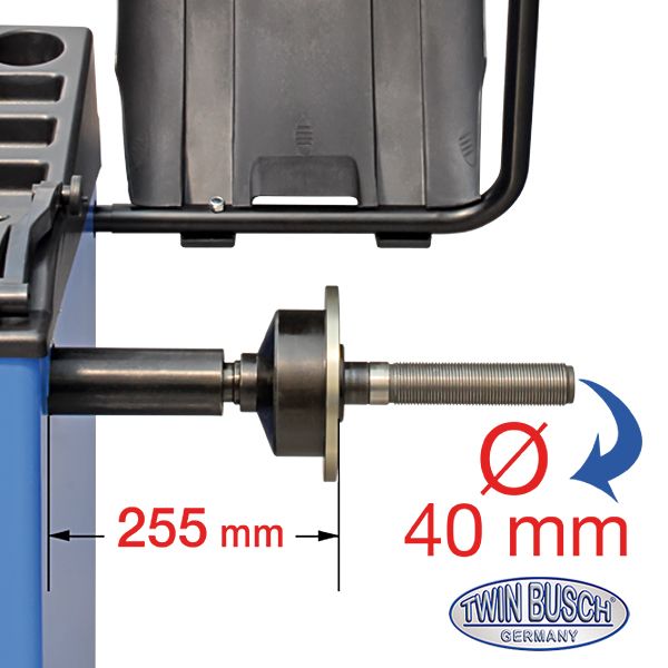 Wielbalanceermachine Twin Busch TWF-23 – Automatisch – VL & lichte bedrijfswagens - Afbeelding 11