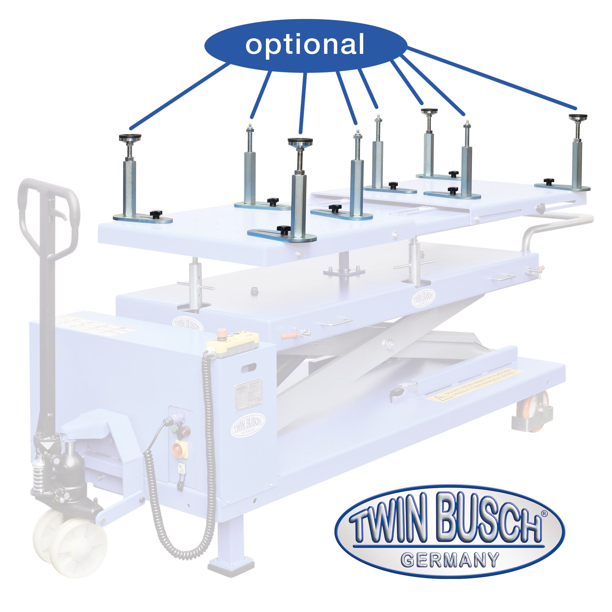 TWSH12-18: Professionele schaarheftafel 1200 kg - Afbeelding 6