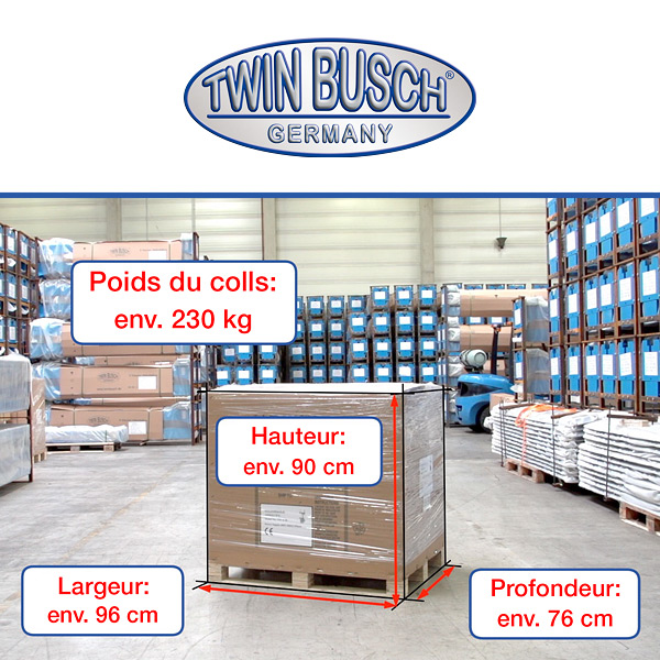 Bandenwisselaar Twin Busch TWX-11 – semi-automatisch – Hulparm – 230 V - Afbeelding 13