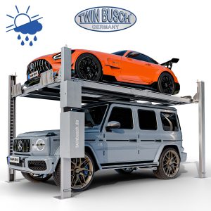 TW440P-230-FZ – 4-Koloms Parkeerhefbrug – Volledig Verzinkt – 4,0 Ton – 230V