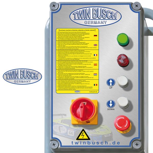 TWS3-10E – Mobiele Schaarhefbrug – 3 Ton – Hefhoogte 1 Meter – 400V - Afbeelding 2